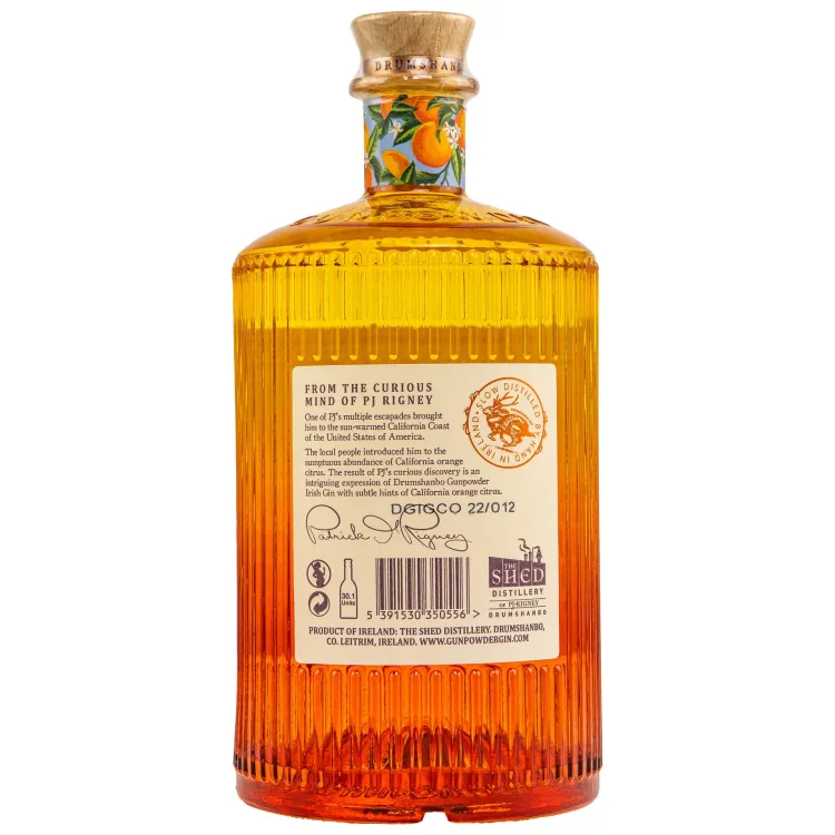 Preview: Drumshanbo Gunpowder Gin Californian Orange Citrus
